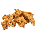 Crispy chicken strips (L)